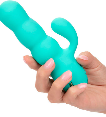 CALEXOTICS - VIBRATEUR DEL MAR DIVA RABBIR AQUA GREEN PAR CALIFORNIA DREAMING by CALEXOTICS