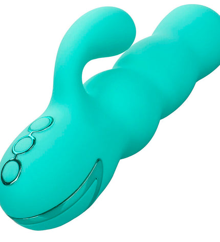 CALEXOTICS - VIBRATEUR DEL MAR DIVA RABBIR AQUA GREEN PAR CALIFORNIA DREAMING by CALEXOTICS