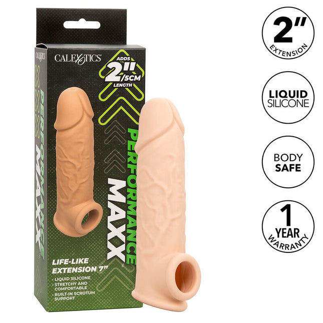 CALEXOTICS - EXTENSION PERFORMANCE MAXX LIFE-LIKE 7 PEAU CLAIRE by CALEXOTICS