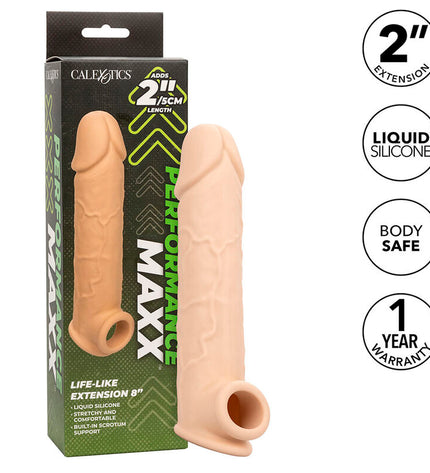 CALEXOTICS - EXTENSION PERFORMANCE MAXX LIFE-LIKE 8 PEAU CLAIRE by CALEXOTICS