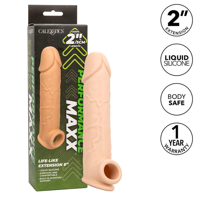 CALEXOTICS - EXTENSION PERFORMANCE MAXX LIFE-LIKE 8 PEAU CLAIRE by CALEXOTICS