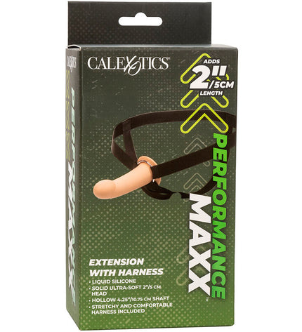 CALEXOTICS - EXTENSION PERFORMANCE MAXX AVEC HARNAIS PEAU CLAIRE by CALEXOTICS