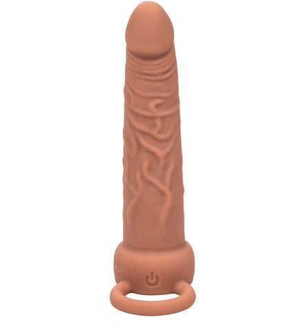 CALEXOTICS - PERFORMANCE MAXX RECHARGEABLE DOUBLE PÉNÉTRATEUR PEAU BRUN by CALEXOTICS