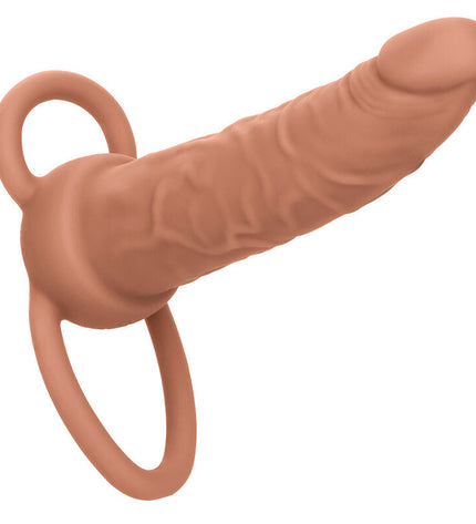 CALEXOTICS - PERFORMANCE MAXX RECHARGEABLE DOUBLE PÉNÉTRATEUR PEAU BRUN by CALEXOTICS