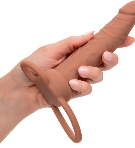 CALEXOTICS - PERFORMANCE MAXX RECHARGEABLE DOUBLE PÉNÉTRATEUR PEAU BRUN by CALEXOTICS