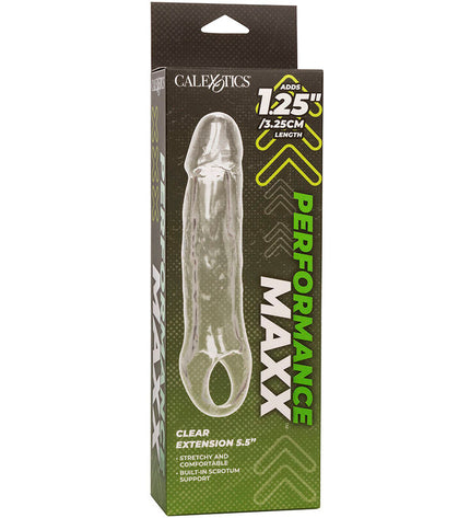 CALEXOTICS - EXTENSION PERFORMANCE MAXX CLEAR 5,5 TRANSPARENTE by CALEXOTICS