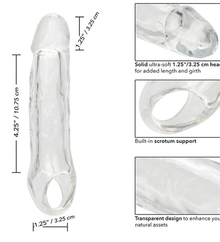CALEXOTICS - EXTENSION PERFORMANCE MAXX CLEAR 5,5 TRANSPARENTE by CALEXOTICS
