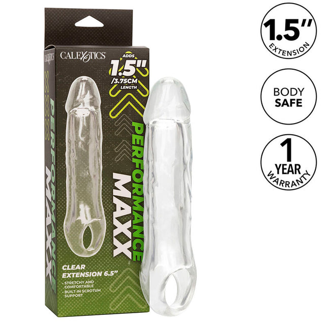 CALEXOTICS - EXTENSION PERFORMANCE MAXX CLEAR 6,5 TRANSPARENTE by CALEXOTICS