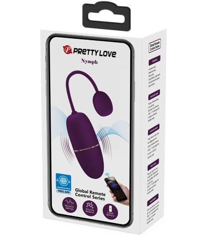 PRETTY LOVE - NYMPH OEUF VIBRANT CONTRÔLÉ PAR APPLICATION LILA by PRETTY LOVE BOTTOM