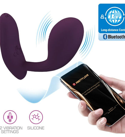 PRETTY LOVE - BAIRD APPLICATION LILA RECHARGEABLE G-SPOT 12 VIBRATIONS by PRETTY LOVE FLIRTATION