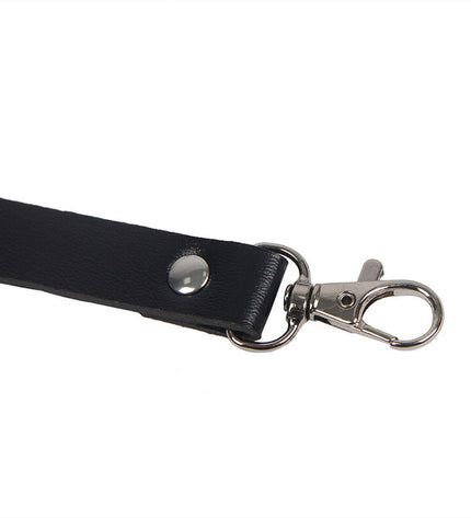 SUBBLIME - HARNAIS CORPS SANGLES AJUSTABLES CUIR NOIR TAILLE UNIQUE by SUBBLIME FETISH