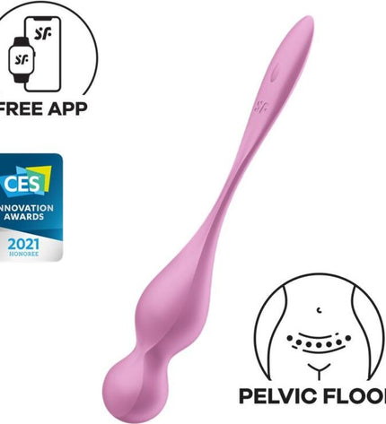 SATISFYER - BALLES VIBRANTES DE KEGEL LOVE BIRDS ROSE by SATISFYER BALLS