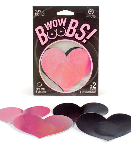 SECRET PLAY- WOW SEINS! COUVRE-MALIN COEUR by SECRETPLAY 100% FETISH