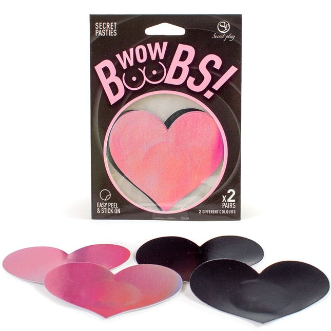 SECRET PLAY- WOW SEINS! COUVRE-MALIN COEUR by SECRETPLAY 100% FETISH