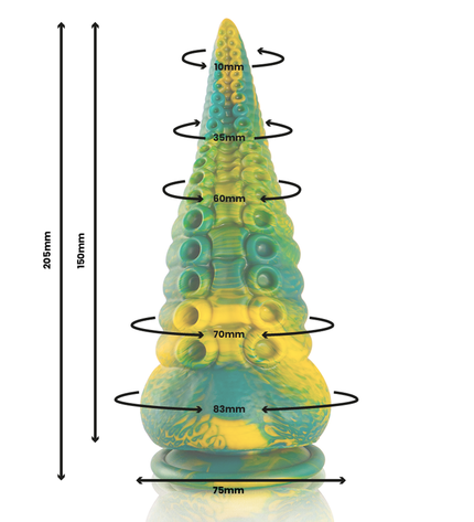 EPIC - GODE TENTACLE VERT CETUS GRANDE TAILLE by EPIC