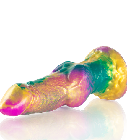 EPIC - GODE IRIS AVEC TESTICULES ARC-EN-CIEL DE PLAISIR by EPIC
