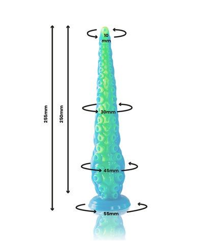 EPIC - GODE TENTACLE MINCE FLUORESCENT SCYLLA PETITE TAILLE by EPIC