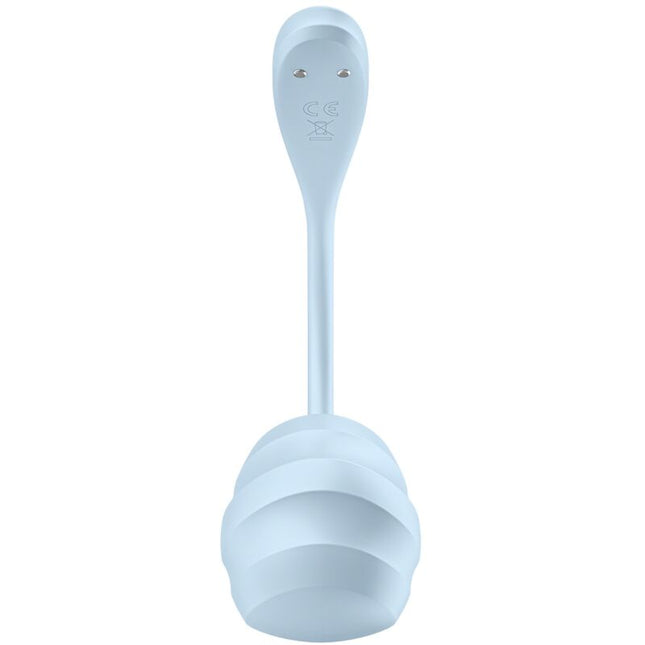 SATISFYER - APPLICATION GRATUITE STIMULATEUR DE POINT G PÉTALE LISSE BLEU CIEL by SATISFYER PARTNER