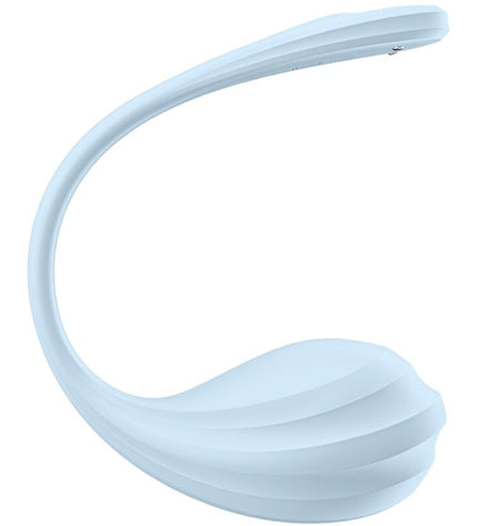 SATISFYER - APPLICATION GRATUITE STIMULATEUR DE POINT G PÉTALE LISSE BLEU CIEL by SATISFYER PARTNER