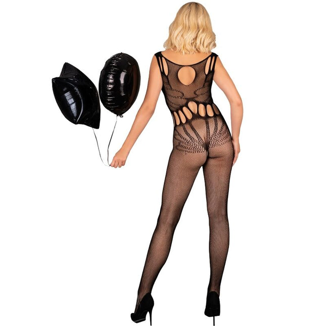 LIVCO CORSETTI FASHION - AMAHIL BODYSTOCKING SANS CROTCHLESS NOIR TAILLE UNIQUE by LIVCO CORSETTI BODYSTOCKINGS