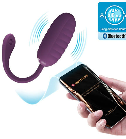 PRETTY LOVE - OEUF VIBRANT RECHARGEABLE CASPER VIOLET by PRETTY LOVE SMART