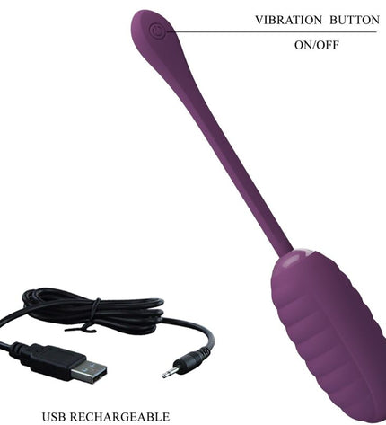 PRETTY LOVE - OEUF VIBRANT RECHARGEABLE CASPER VIOLET by PRETTY LOVE SMART