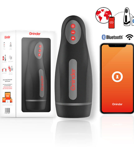 ONINDER - MASTURBATEUR RECHARGEABLE POUR HOMME SEOUL 10 VITESSES - APPLICATION GRATUITE by ONINDER