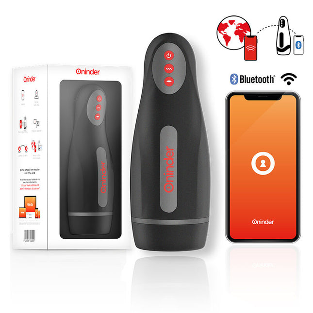 ONINDER - MASTURBATEUR RECHARGEABLE POUR HOMME SEOUL 10 VITESSES - APPLICATION GRATUITE by ONINDER