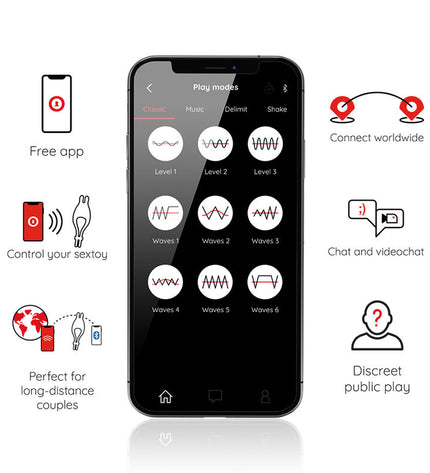 ONINDER - ANNEAU VIBRATEUR RÉGLABLE RECHARGEABLE PAMPA AVEC STIMULATEUR DE CLITORIS 10 VITESSES - APPLICATION GRATUITE by ONINDER