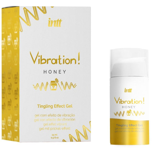 INTT - GEL VIBRATEUR LIQUIDE AU MIEL PUISSANT STIMULANT INTIME 15 ML by INTT UNISEX AROUSAL GEL