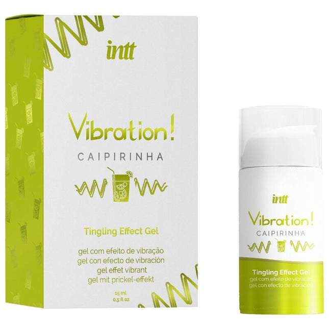 INTT - GEL VIBRATEUR LIQUIDE CAIPIRINHA PUISSANT STIMULANT INTIME 15 ML by INTT UNISEX AROUSAL GEL