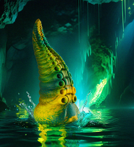 EPIC - GODE TENTACLE VERT CETUS GRANDE TAILLE by EPIC