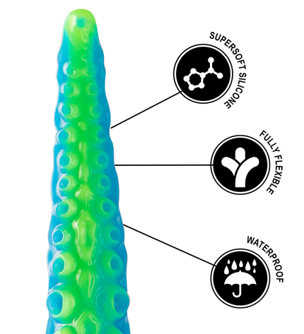 EPIC - GODE TENTACLE MINCE FLUORESCENT SCYLLA PETITE TAILLE by EPIC