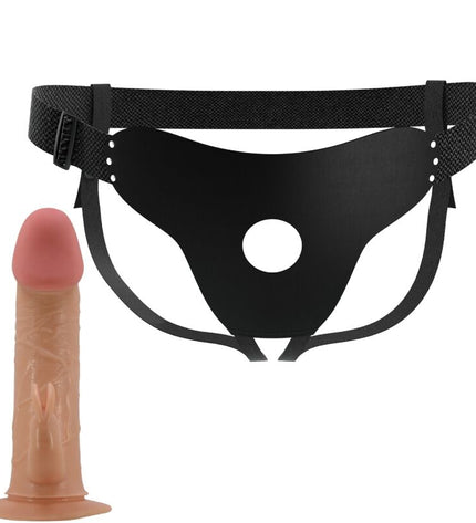 PRETTY LOVE - MAVIS HARNAIS CULOTTE UNIVERSELLE AVEC GODE 19 CM NATUREL by PRETTY LOVE