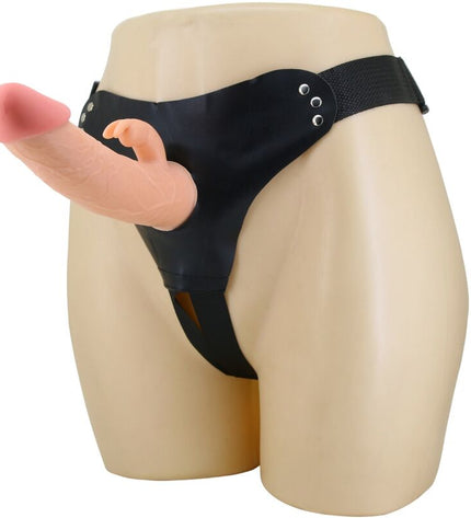 PRETTY LOVE - MAVIS HARNAIS CULOTTE UNIVERSELLE AVEC GODE 19 CM NATUREL by PRETTY LOVE
