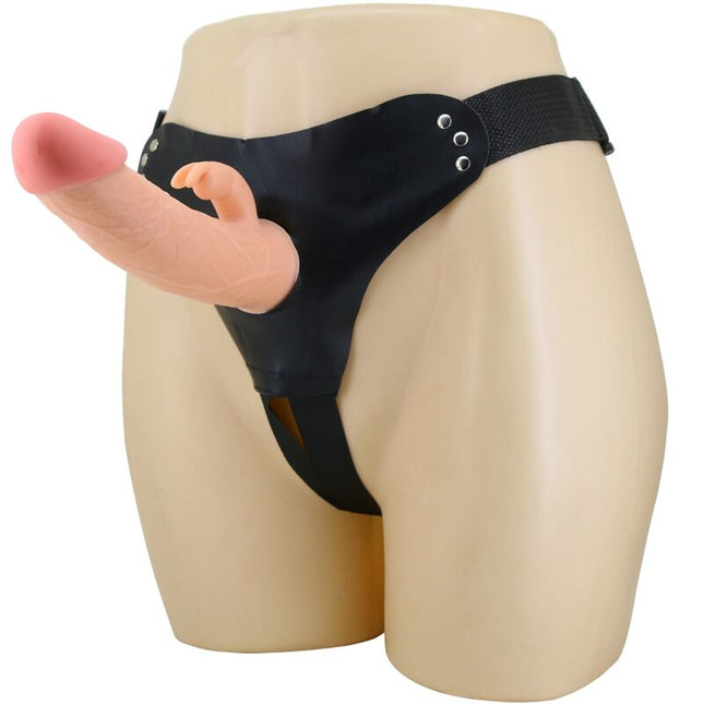 PRETTY LOVE - MAVIS HARNAIS CULOTTE UNIVERSELLE AVEC GODE 19 CM NATUREL by PRETTY LOVE