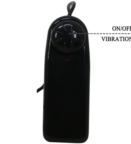 PRETTY LOVE - MARION HARNAIS SLIP UNIVERSEL AVEC DILDO VIBRANT 19 CM MARRON by PRETTY LOVE
