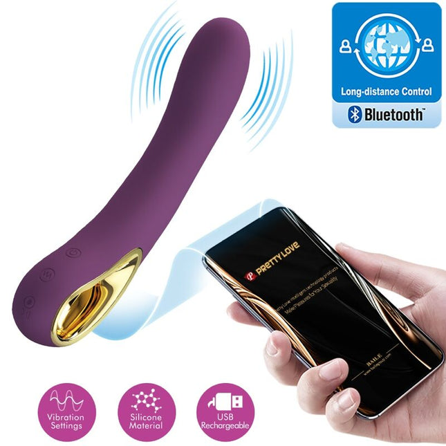 PRETTY LOVE - ETHAN VIBRATEUR RECHARGEABLE VIOLET by PRETTY LOVE SMART