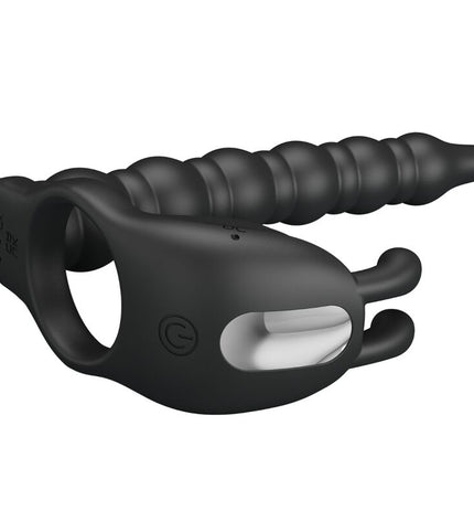 PRETTY LOVE - BLACKNEY ANNEAUX PÉNIS AVEC PLUG VIBRATEUR by PRETTY LOVE PARTY UP