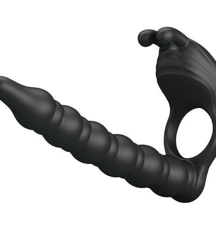 PRETTY LOVE - BLACKNEY ANNEAUX PÉNIS AVEC PLUG VIBRATEUR by PRETTY LOVE PARTY UP