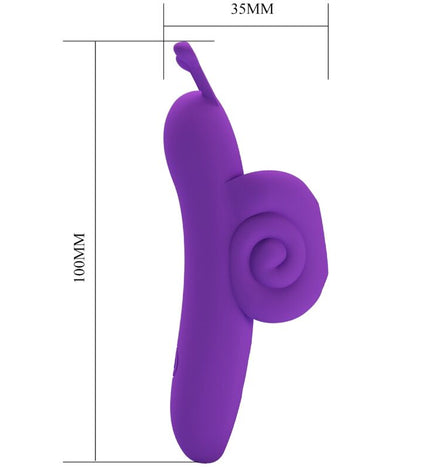 PRETTY LOVE - SNAIL PUISSANT STIMULATEUR DE DOIGTS VIOLET by PRETTY LOVE