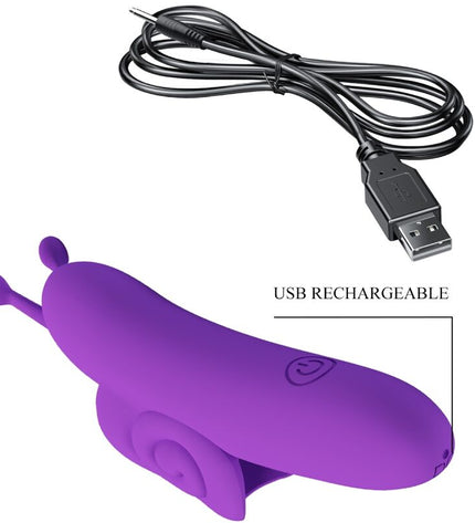 PRETTY LOVE - SNAIL PUISSANT STIMULATEUR DE DOIGTS VIOLET by PRETTY LOVE