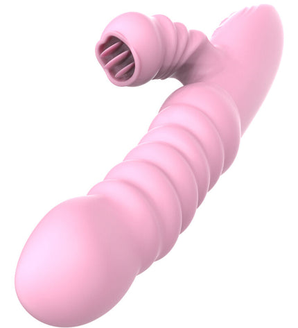 ARMONY - VIBRATEUR MULTIFONCTION AVEC LANGUE STIMULANTE EFFET CHALEUR ROSE by ARMONY VIBRATORS