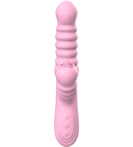 ARMONY - VIBRATEUR MULTIFONCTION AVEC LANGUE STIMULANTE EFFET CHALEUR ROSE by ARMONY VIBRATORS