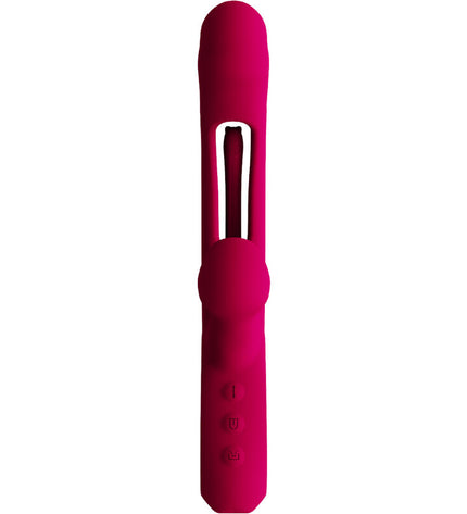 ARMONY - VIBRATEUR IMPACT SWING & DOUBLE STIMULATEUR MODÈLE 2 BORDEAUX by ARMONY VIBRATORS