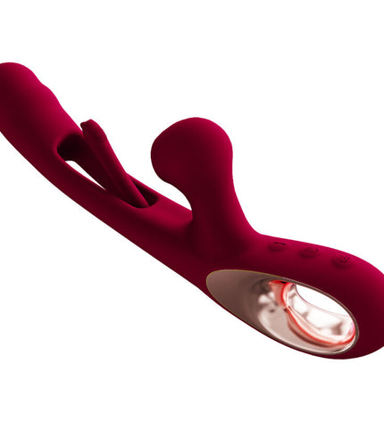 ARMONY - VIBRATEUR IMPACT SWING & DOUBLE STIMULATEUR MODÈLE 2 BORDEAUX by ARMONY VIBRATORS