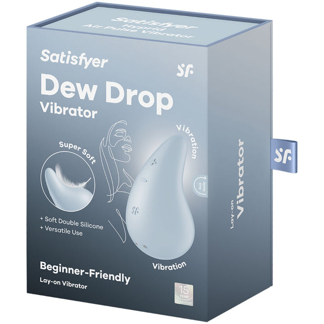 SATISFYER - VIBRATEUR DEW DROP LAY-ON BLANC by SATISFYER LAYONS