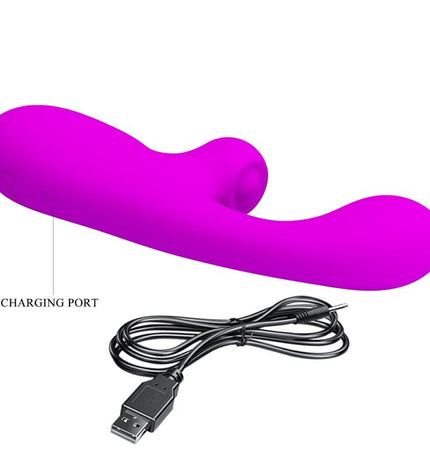 PRETTY LOVE - SKYLAR VIBRATEUR STIMULATEUR VIOLET by PRETTY LOVE FLIRTATION