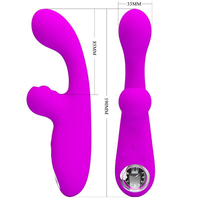 PRETTY LOVE - SKYLAR VIBRATEUR STIMULATEUR VIOLET by PRETTY LOVE FLIRTATION
