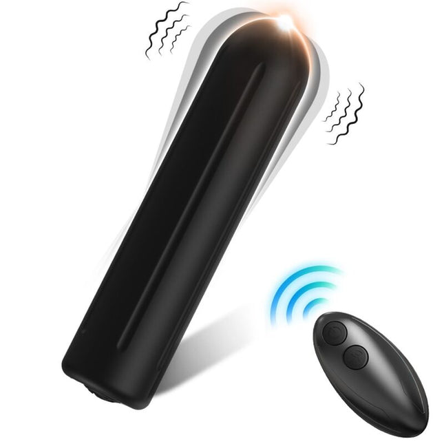 ARMONY - WARHEAD VIBRATOR BULLET TÉLÉCOMMANDE NOIR 2 CM X 8.8 CM by ARMONY STIMULATORS